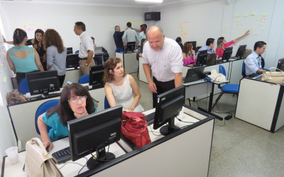Servidores são capacitados para utilizar a ferramenta de gestão de processos